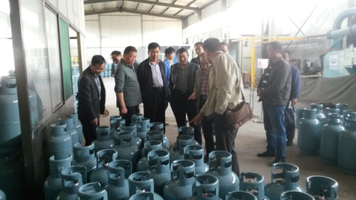 炬能公司气瓶检验站通过省市质检局延期换证验收