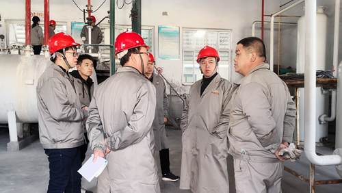 2019年3月8日张副市长到我公司视察指导工作