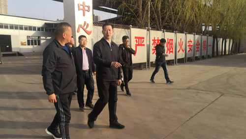 2019年3月26日省市场监管局张处长到我公司检查指导