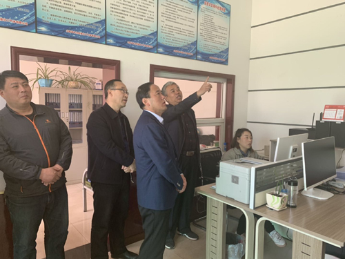 2019年4月1日省运管局杨吉平局长到我公司检查指导工作