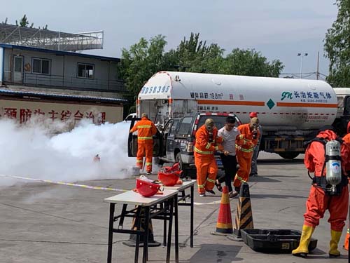 2019年6月23日危险化学品泄漏（中毒）事故专项应急预案及现场处置应急演练(2)