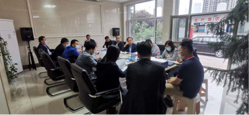 2020年5月13日山西省交通厅安委办到山西省长治炬能化工气体有限公司监督检查工作